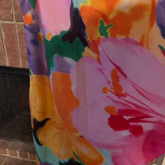 Lauren Ralph Lauren floral dress - size L - new - Picture 4 of 6